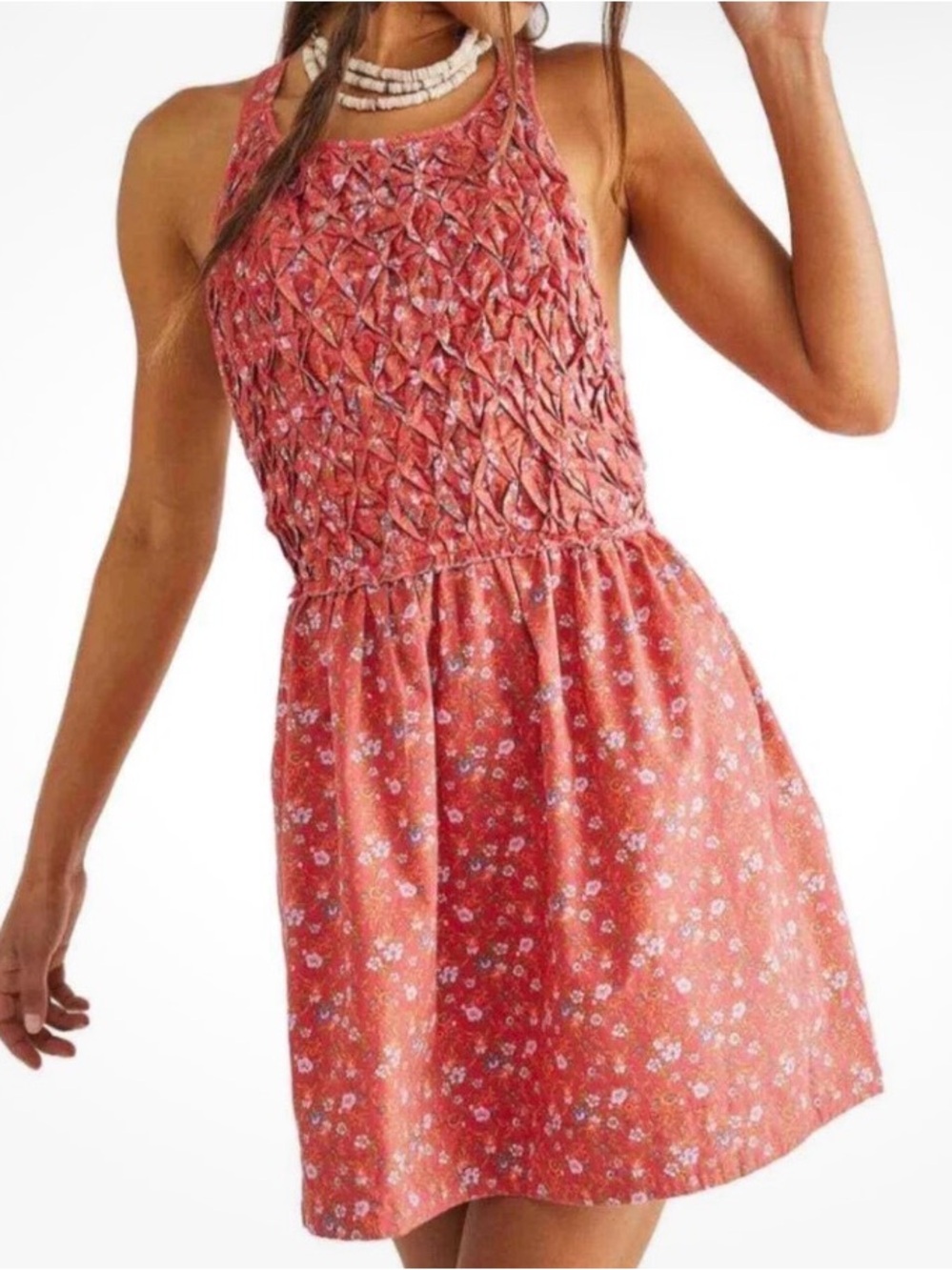 Free People Petunia Backless mini dress size M NWT